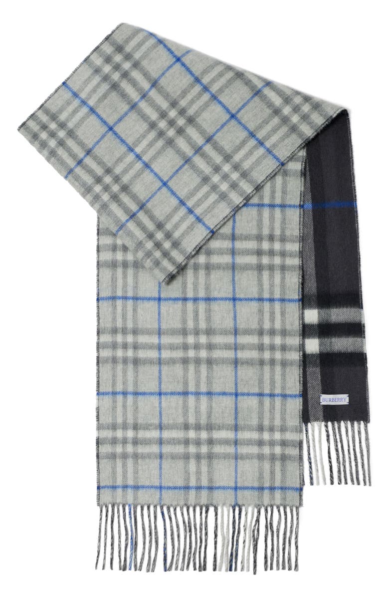 Burberry Vintage Check Reversible Cashmere Scarf, Main, color, 