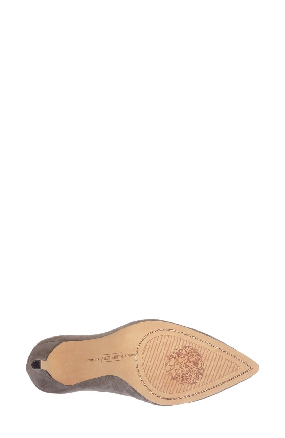 'Bodell' Lace Up Pump, Alternate, color, GREY SUEDE