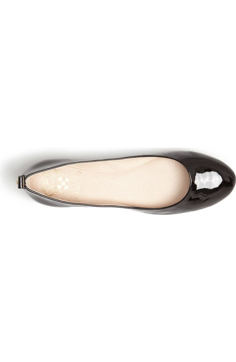 Vince Camuto 'Benningly' Patent Leather Ballet Flat, Alternate, color,