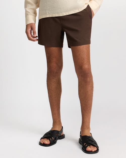 Onia Charles 5" Swim Trunk In Brown