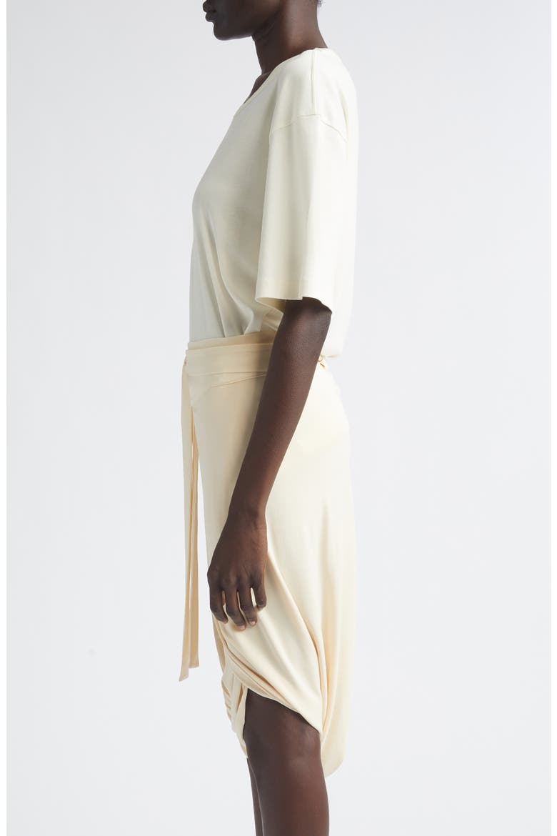 Cotton Jersey Rib T-Shirt, Alternate, color, LIGHT CREAM