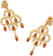 RETRO CHIC Celestial Waltz Tassel Earrings