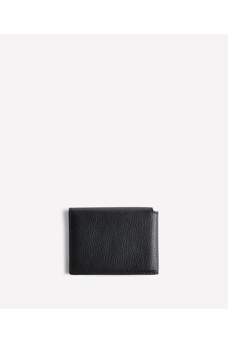 Pass Case Wallet No. 393, Alternate, color, Vintage Black Leather