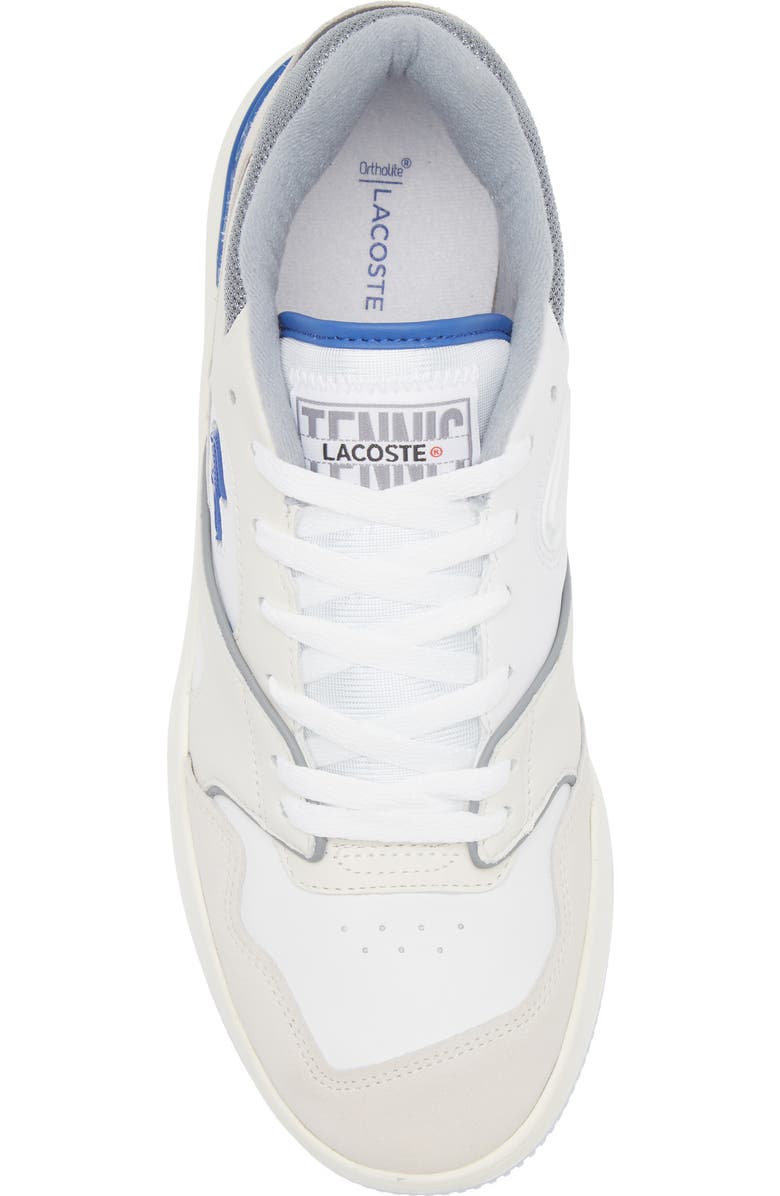 Lacoste Lineshot 124 Sneaker, Alternate, color, White/ Light Blue