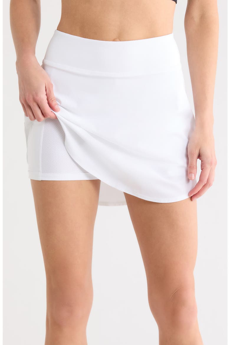 Performance Court Skort, Alternate, color, BRIGHT WHITE