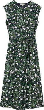 Seasalt Cornwall Fettling Jersey Tie Midi Dress