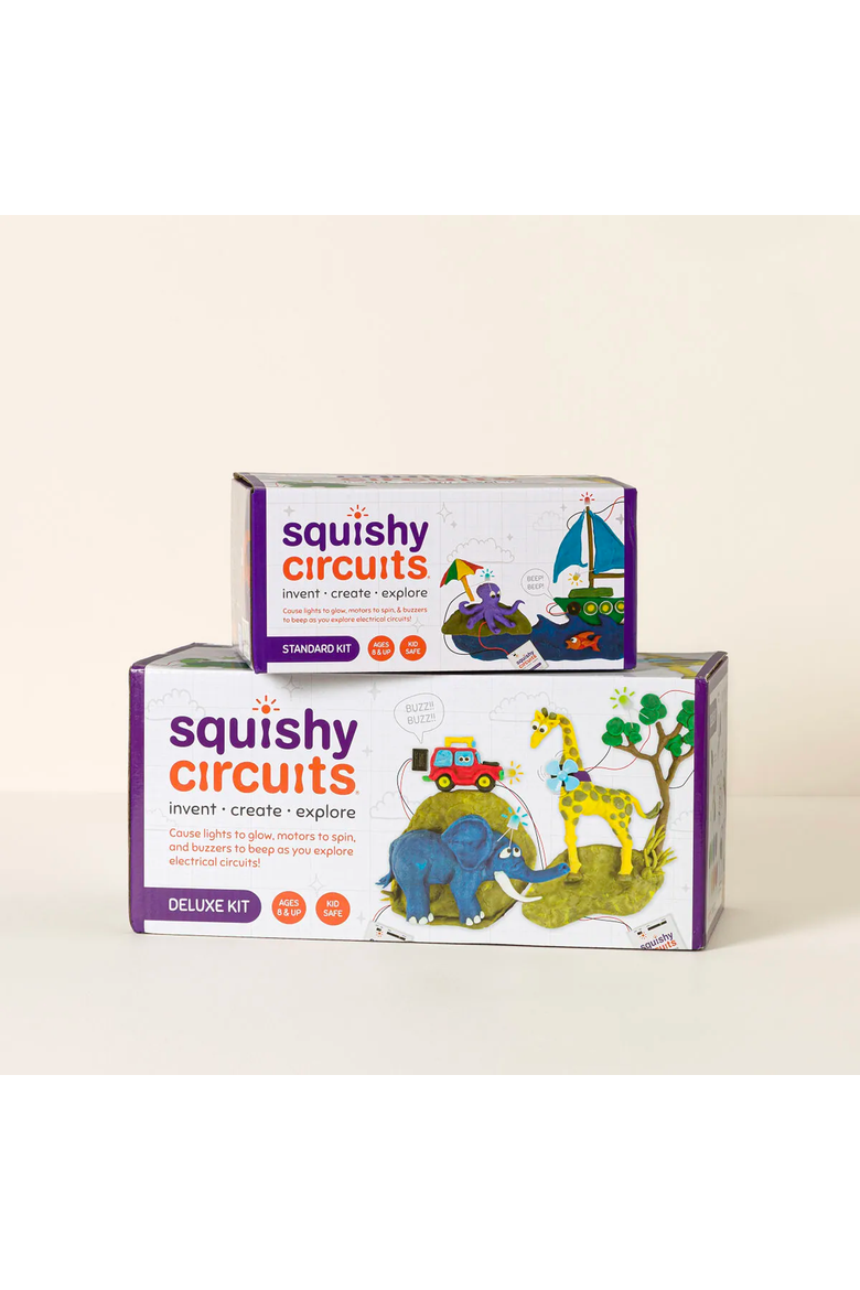 Electric Light & Sound Dough Kits Deluxe Kit by Squishy Circuits, Alternate, color, Multicolor