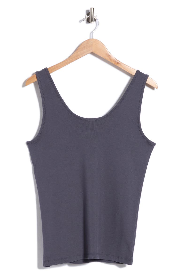 Scoop Neck Tank, Alternate, color, DARK WATER