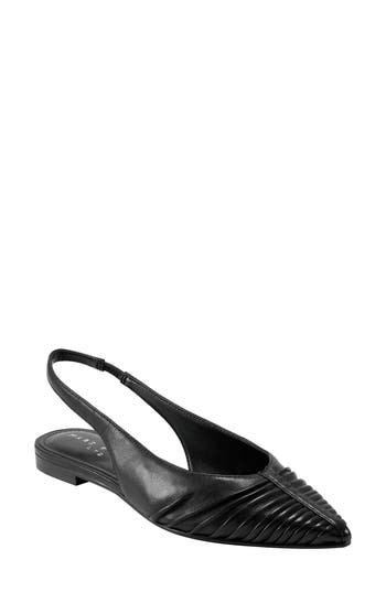 Marc Fisher Ltd Dalatee Slingback Pointed Toe Flat