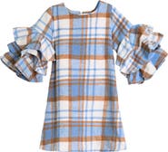 Mia Belle Girls Adorable Tiered Sleeve Sweater Dress
