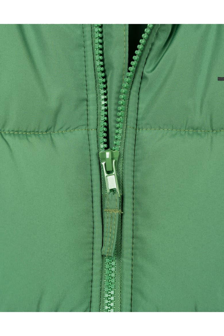 Quilted Hooded Puffer Jacket, Alternate, color, Forest Green