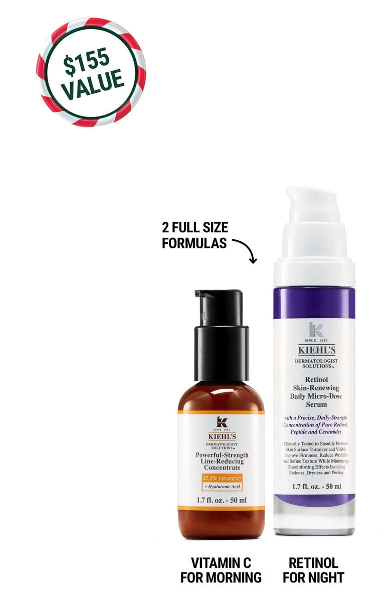 Kiehl's Since 1851 Day to Night Wrinkle Reducing Duo $155 Value, Alternate, color,