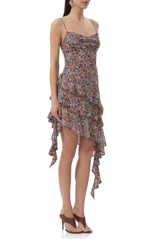 AFRM AFRM ASHMONT RUFFLE TIERED DRESS