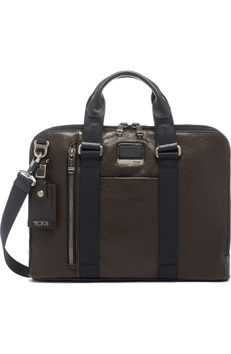 TUMI Alpha Bravo Aviano Slim Briefcase, Main, color,