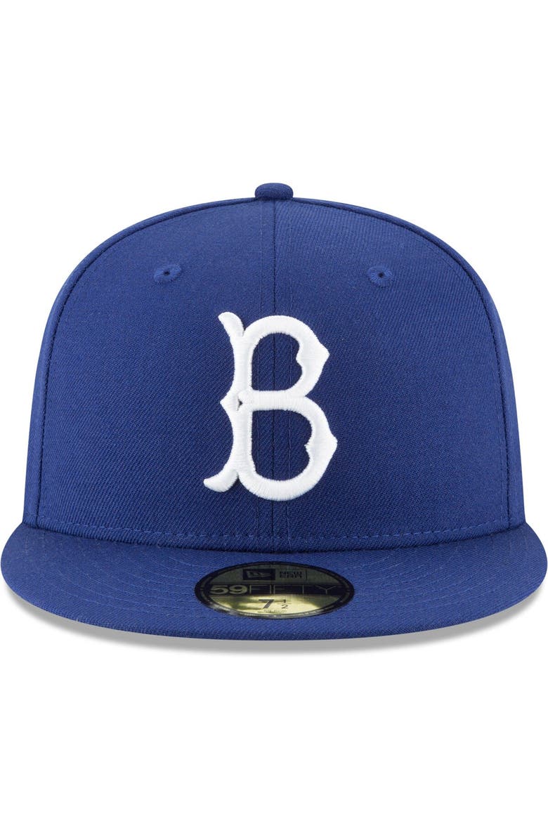 New Era Men's New Era Royal Brooklyn Dodgers Cooperstown Collection Wool 59FIFTY Fitted Hat, Alternate, color, Royal