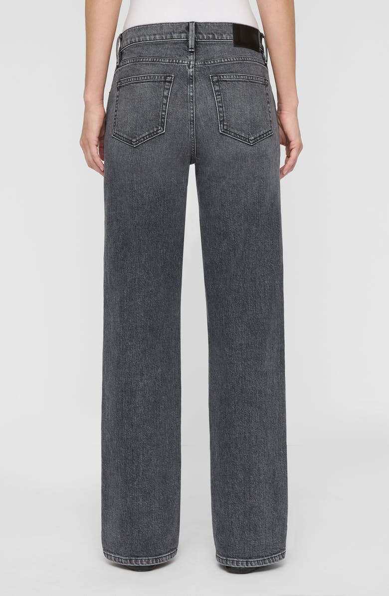 Lafayette 148 New York Wyckoff Stretch Denim Wide Leg Jeans, Alternate, color, Washed Slate