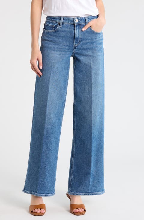 Tatum High Waist Wide Leg Jeans (Saint Martin)