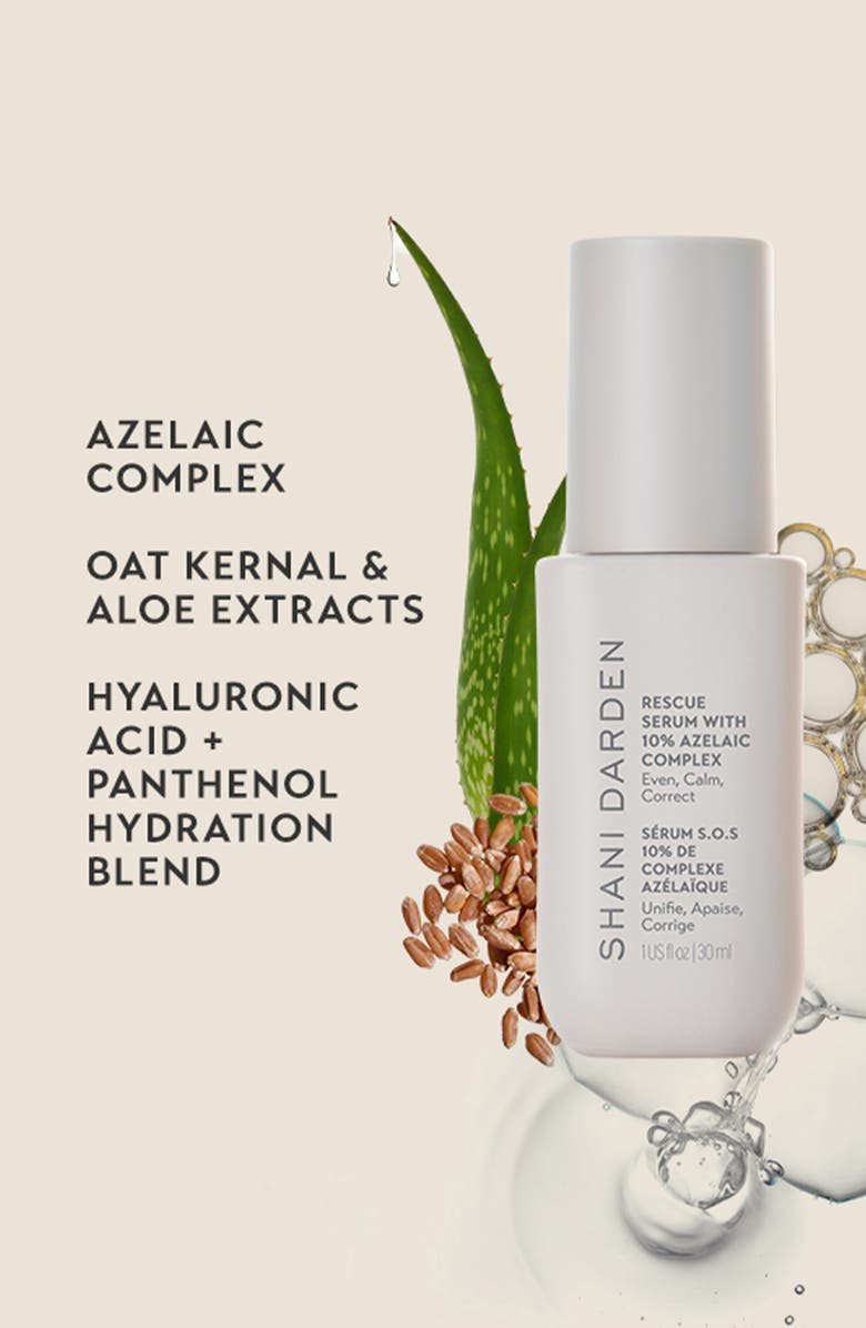 Shani Darden Skincare Rescue Serum with 10% Azelaic Complex, Alternate, color, 