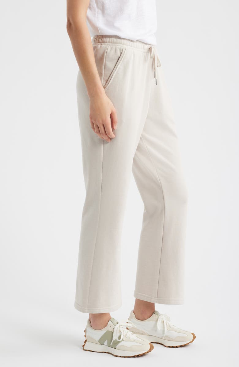 Caslon<sup>®</sup> Drawstring Terry Pants, Alternate, color, Beige Morn
