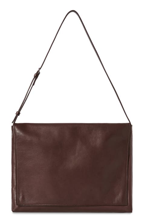 Nan Leather Messenger Bag