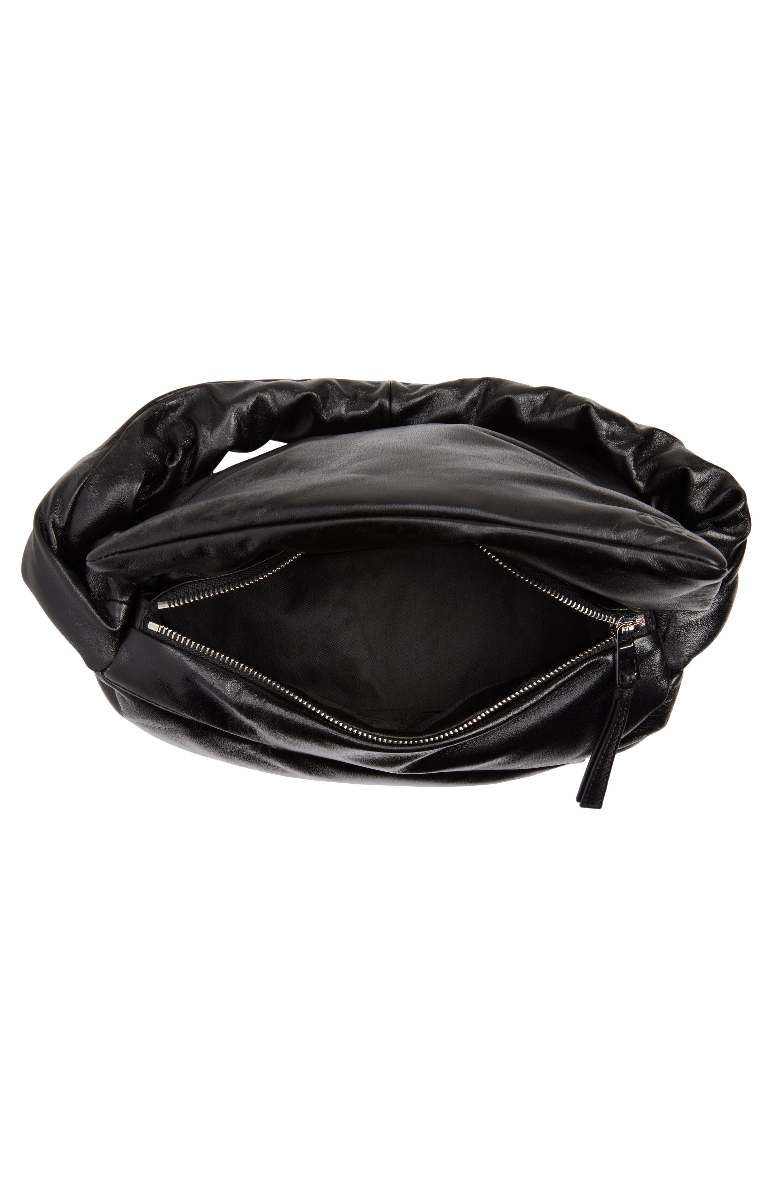 Loewe Puzzle Leather Puffer Hobo Bag, Alternate, color, 