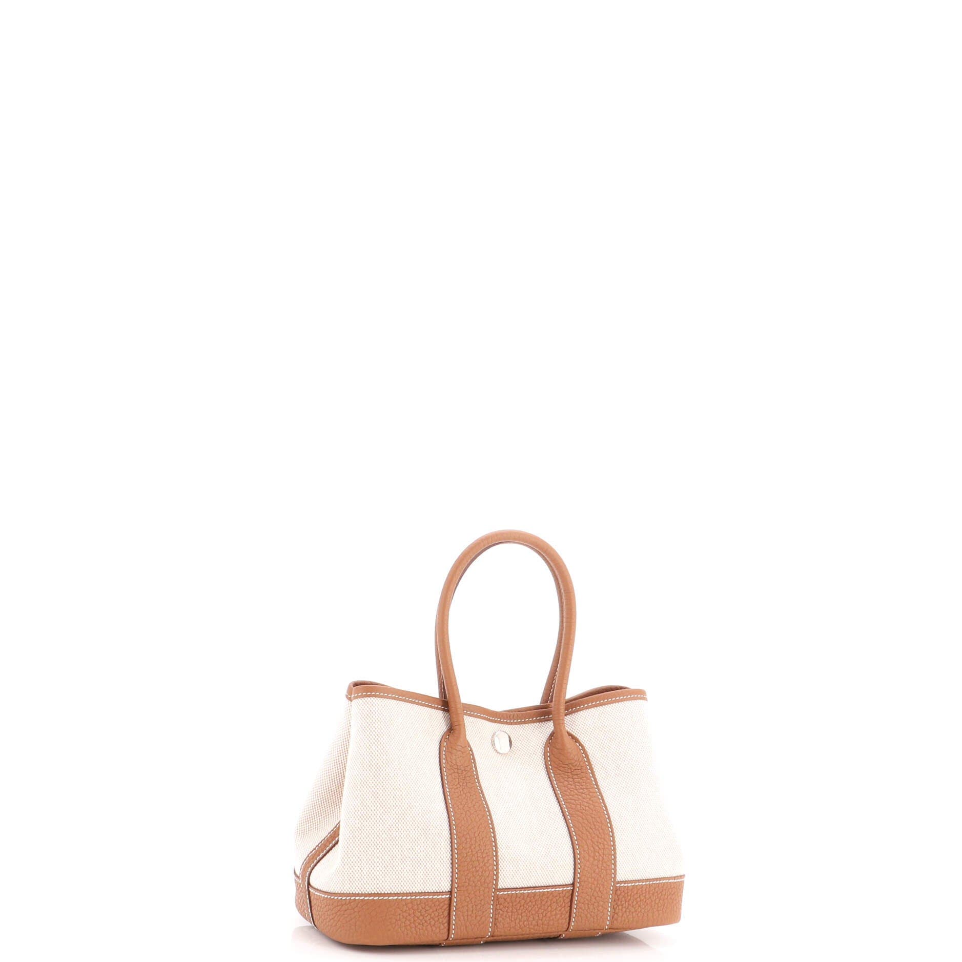 Neo Garden Tote Toile and Leather 23, Alternate, color, Metallic Gold