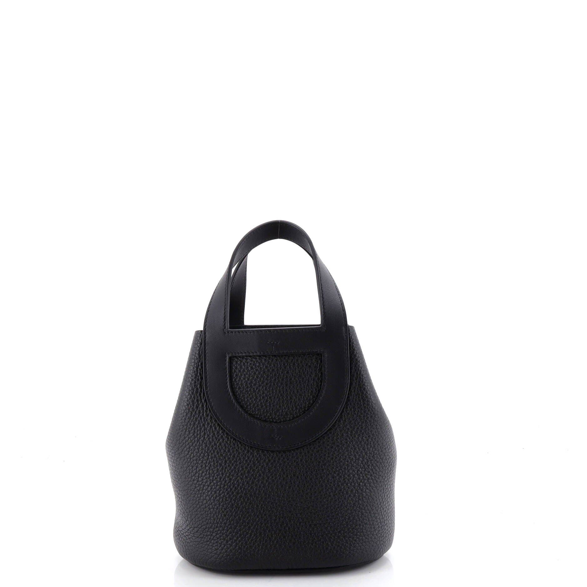 Pre-Owned Hermes In-The-Loop Bag Clemence with Swift 18, Alternate, color, Noir