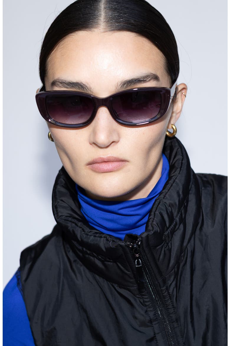 Odele Sunglasses, Alternate, color, Chocolate