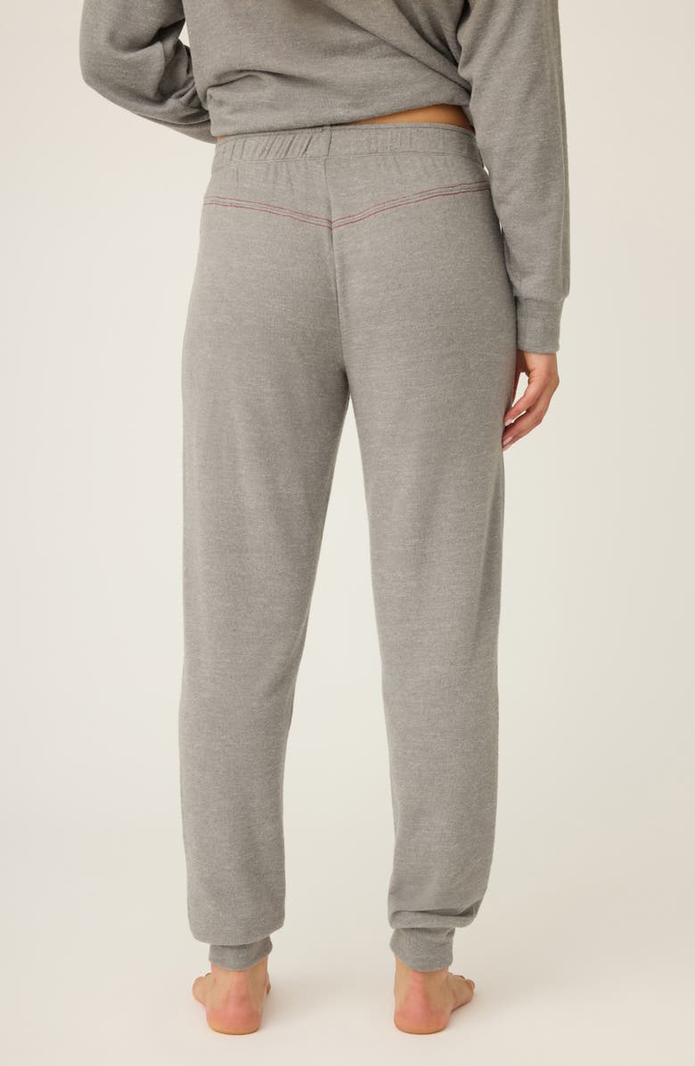 PJ Salvage Hold Your Horses Joggers, Alternate, color, Dark Heather Grey