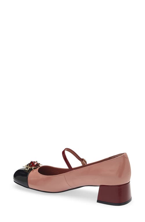 Jeffrey Campbell Jitterbug Mary Jane Pump In Pink