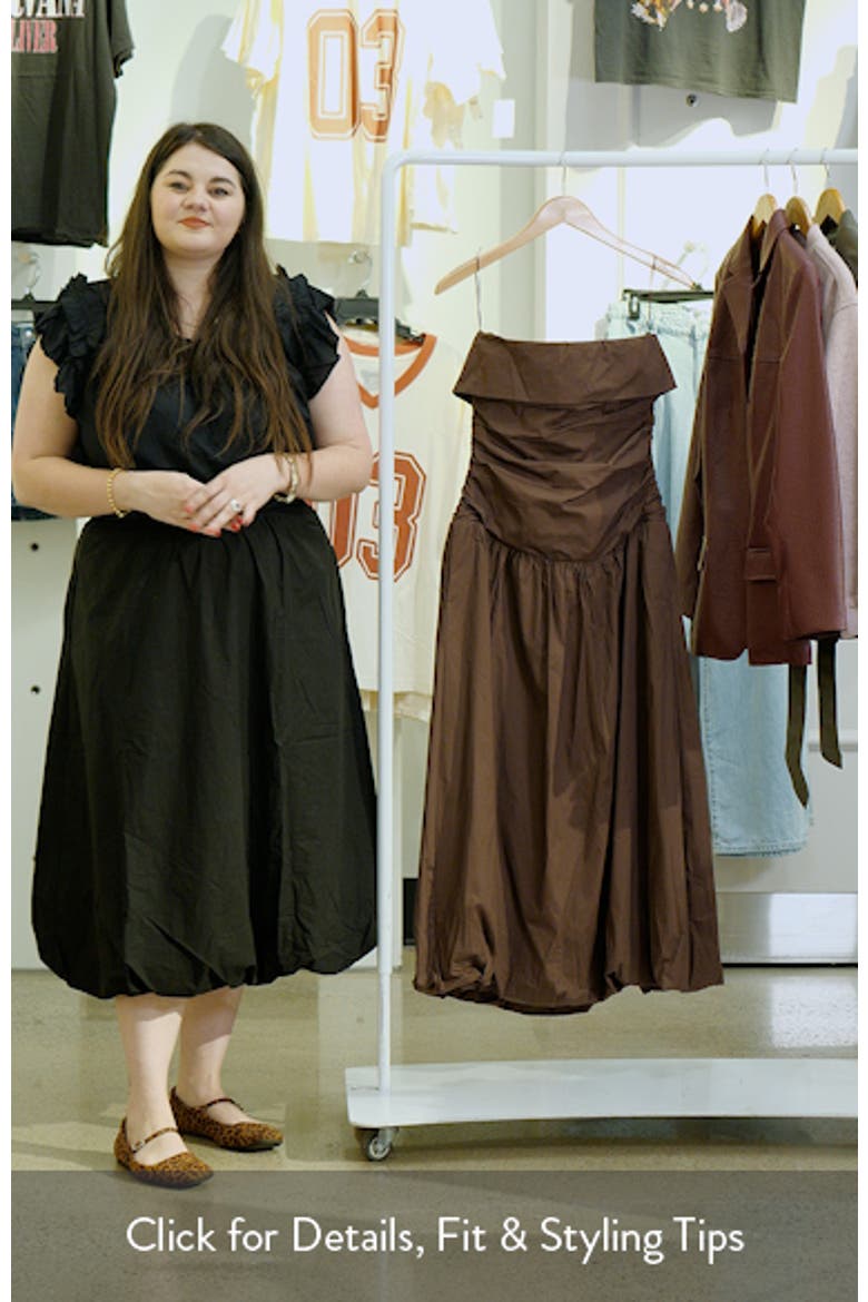 Freya Strapless Dress video