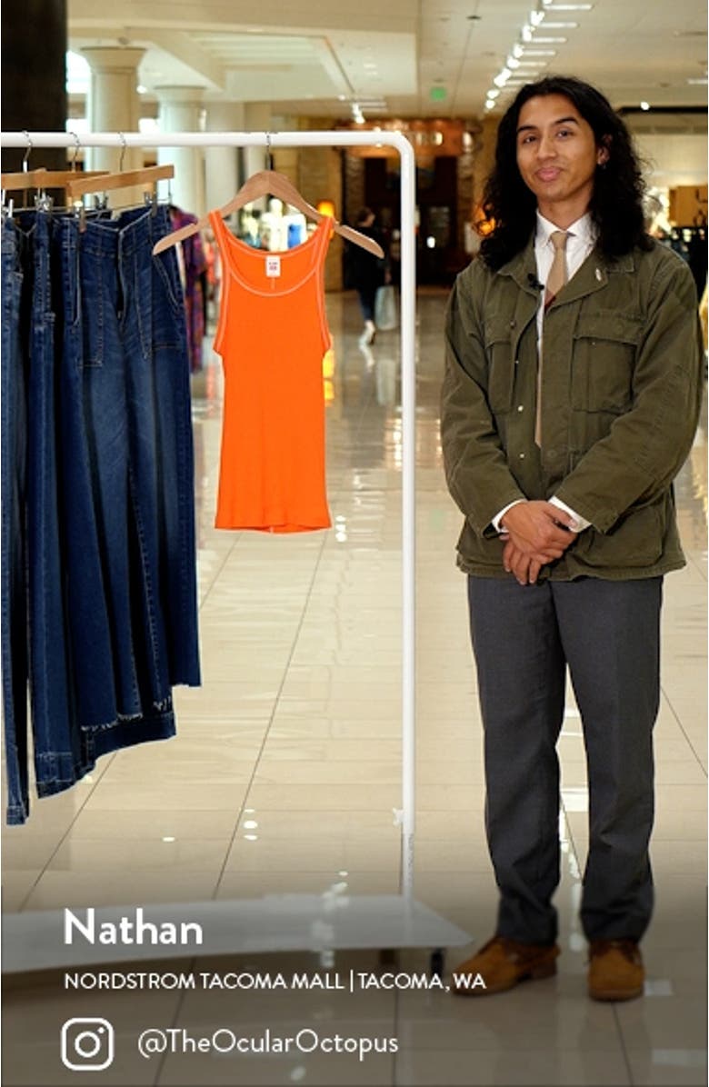 Rib Cotton Tank, sales video thumbnail