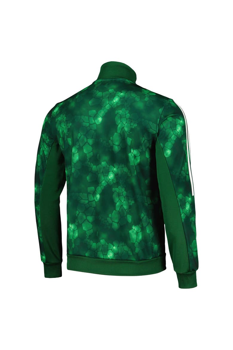 Men's adidas Green Celtic Lifestyle Full-Zip Track Top, Alternate, color, Green