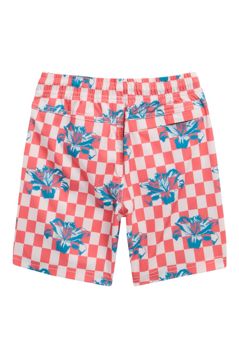 Kids' Session Floral Swim Trunks, Alternate, color, DUBARRY