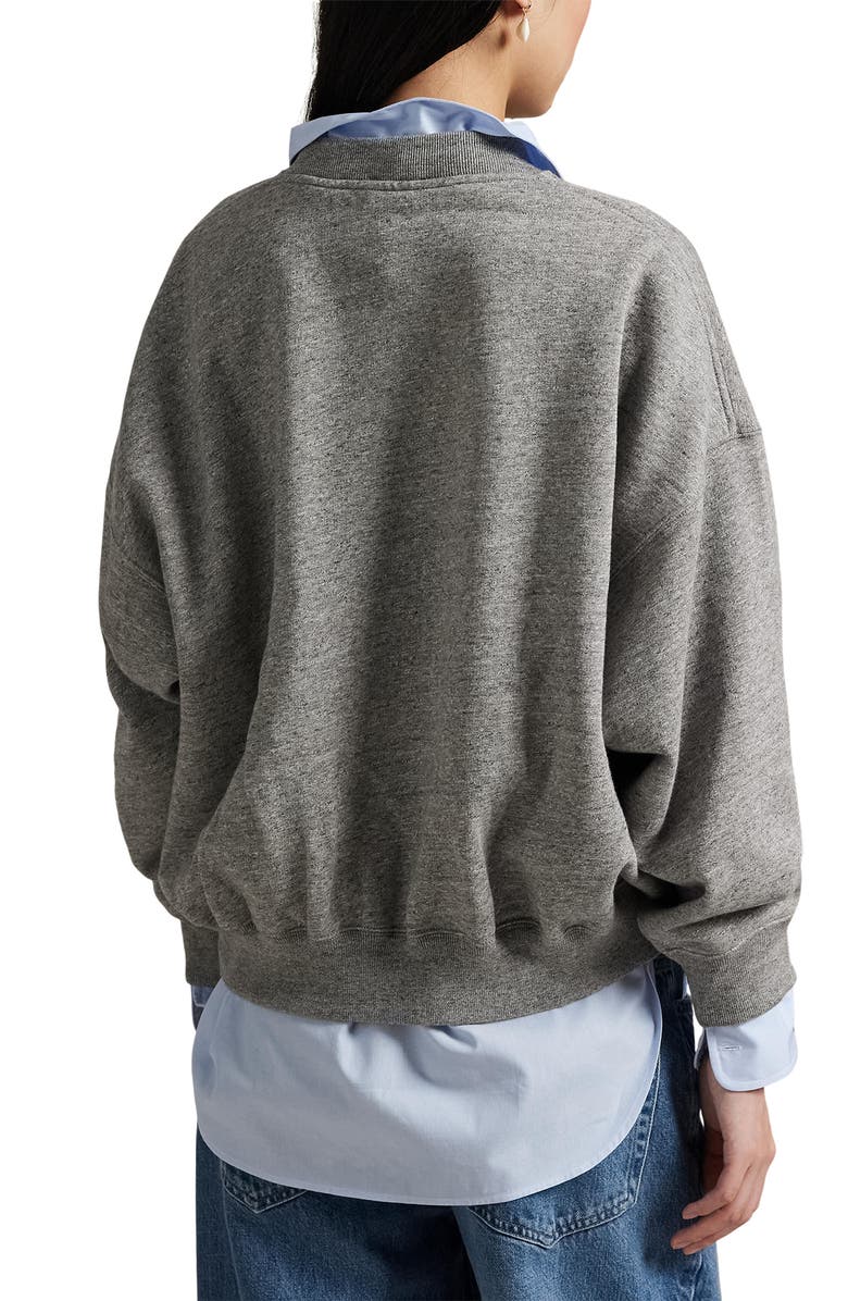 Polo Ralph Lauren Embroidered Crest Sweatshirt, Alternate, color,