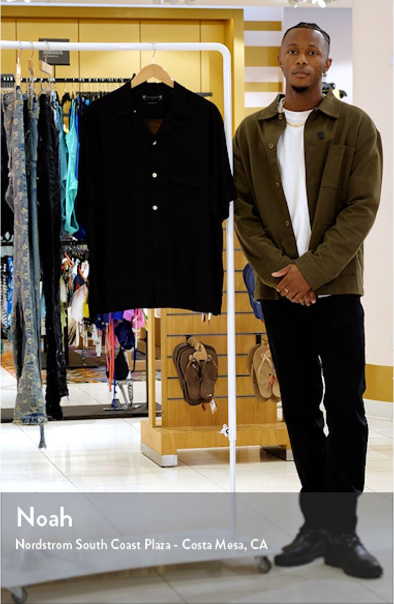 Sunsmirk Embroidered Camp Shirt, sales video thumbnail