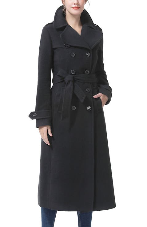 Charlotte Long Wool Blend Coat