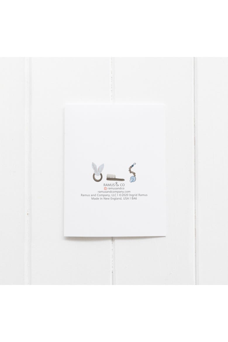 New Baby Greeting Card Pack (3ct) "Congrats Baby Flat Lay", Alternate, color, Multi-Pack