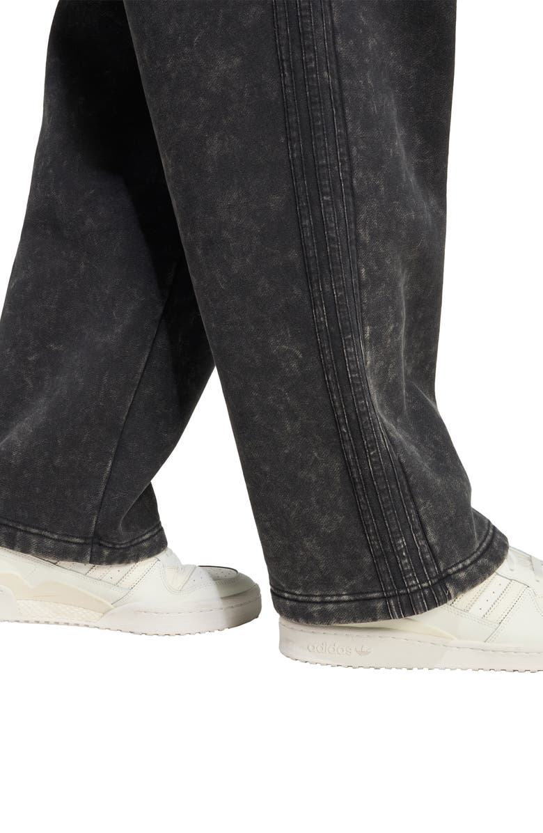 adidas Washed Cotton Blend Sweatpants, Alternate, color, Black