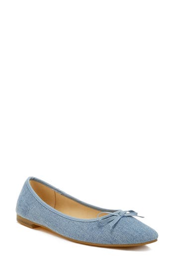 Rag & Co Vigilante Ballet Flat In Blue