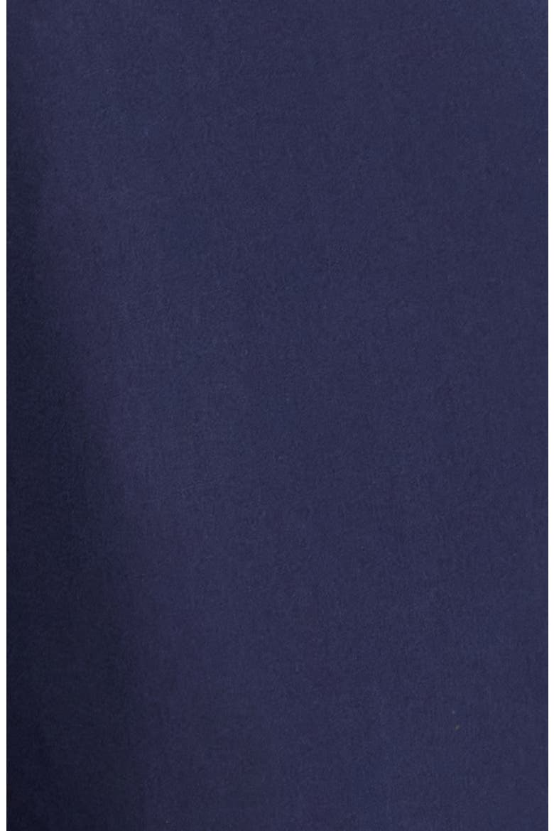 Long Sleeve Woven Johnny Collar Top, Alternate, color, MIDNIGHT