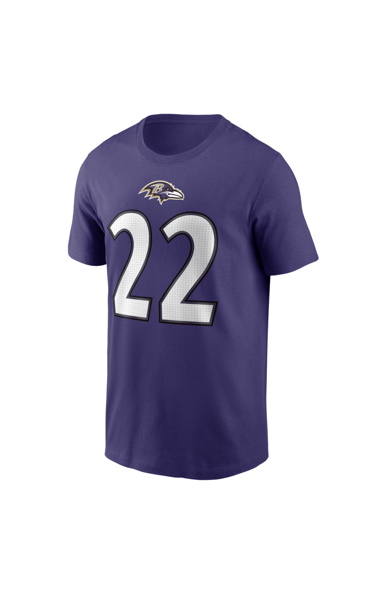 Nike Men's Nike Derrick Henry Purple Baltimore Ravens Name & Number T-Shirt, Alternate, color, Purple