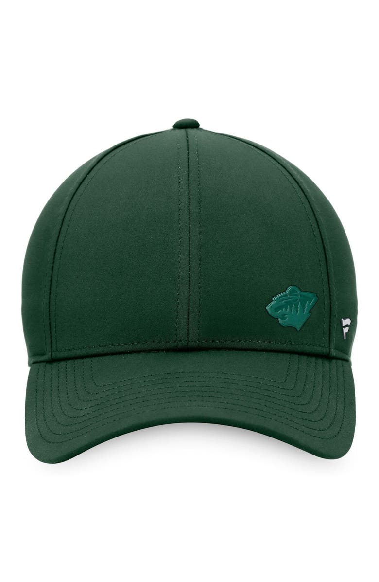 FANATICS Women's Fanatics Branded Green Minnesota Wild Authentic Pro Road Structured Adjustable Hat, Alternate, color, 