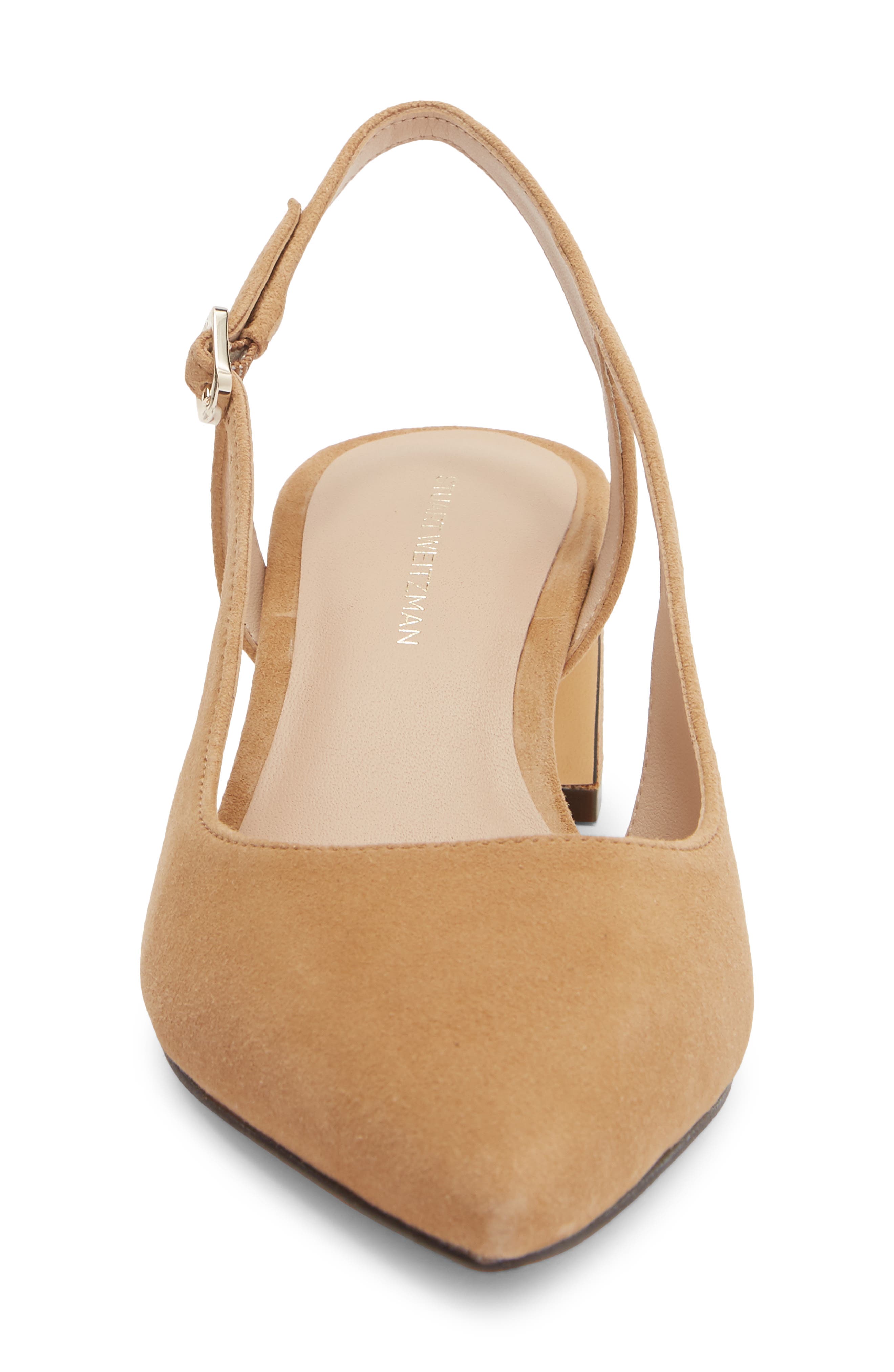 Simona Slingback Pump, Alternate, color, CAMEL SUEDE