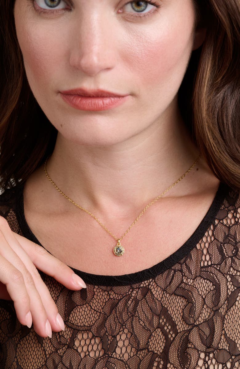 Ted Baker Soltell Solitaire Sparkle Crystal Pendant Necklace, Alternate, color,