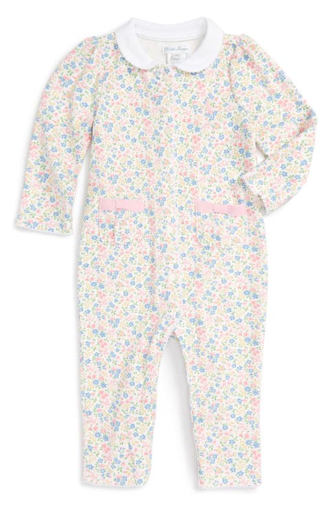 Ralph Lauren Childrenswear Baby Girls Polo Bear/Stripe