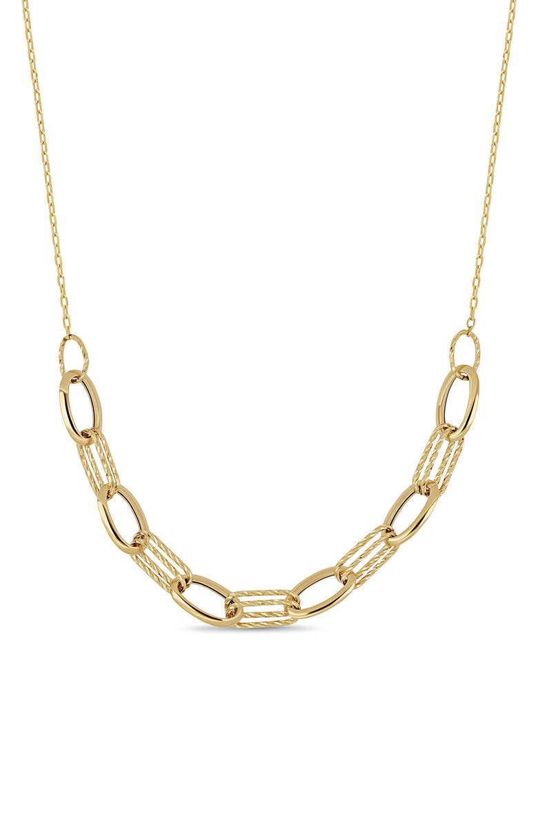 Bony Levy 14K Yellow Gold Chain Frontal Necklace, Main, color, 14K Yellow Gold