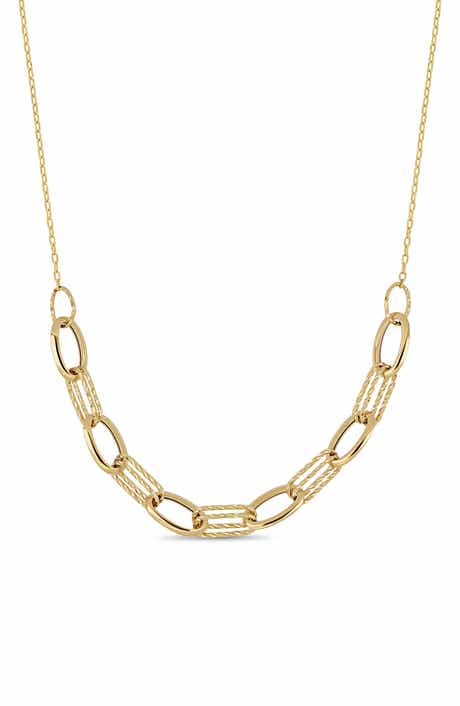 Bony Levy 14K Yellow Gold Chain Frontal Necklace