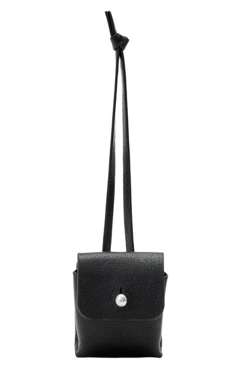 Stud Mini Leather Accessory Case