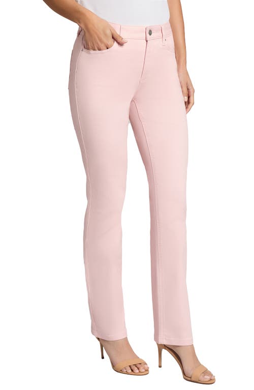 Jones New York Lexington Straight Leg Jeans In Petal Pink